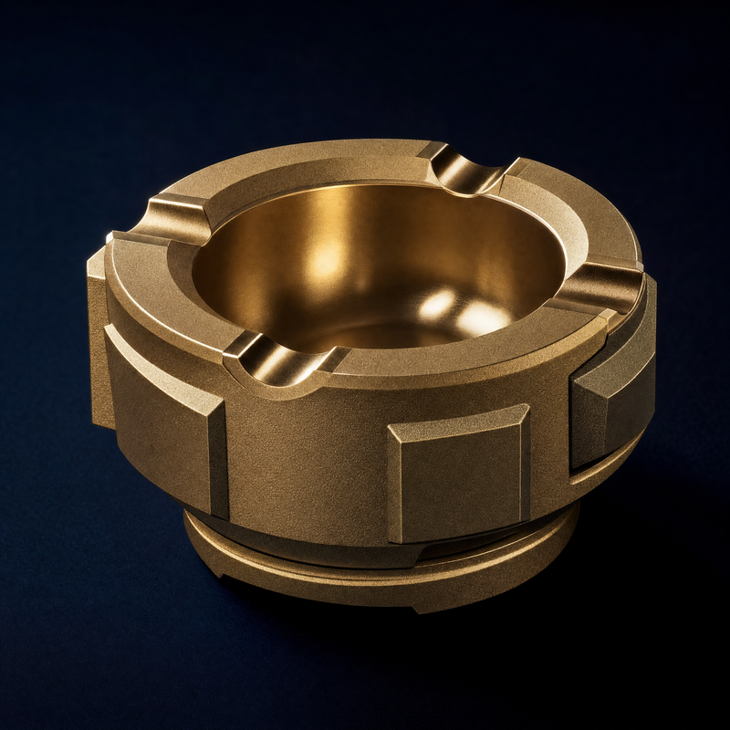 Torino Ashtray Gold